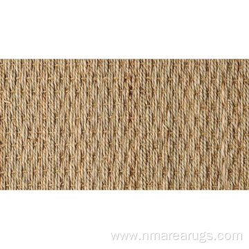 Natural fiber carpet seagrass straw roll